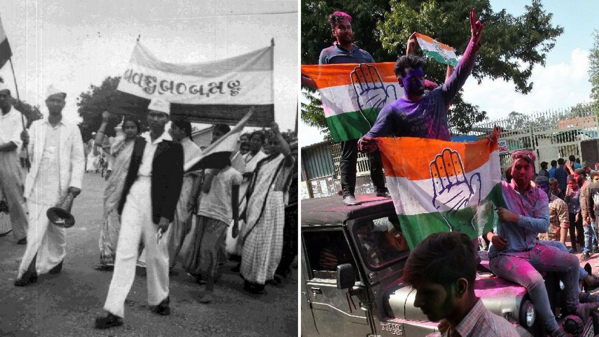 The timing of the Quit India movement, which aimed at extracting a promise from the British to leave India at the end of World War II, has been questioned. 