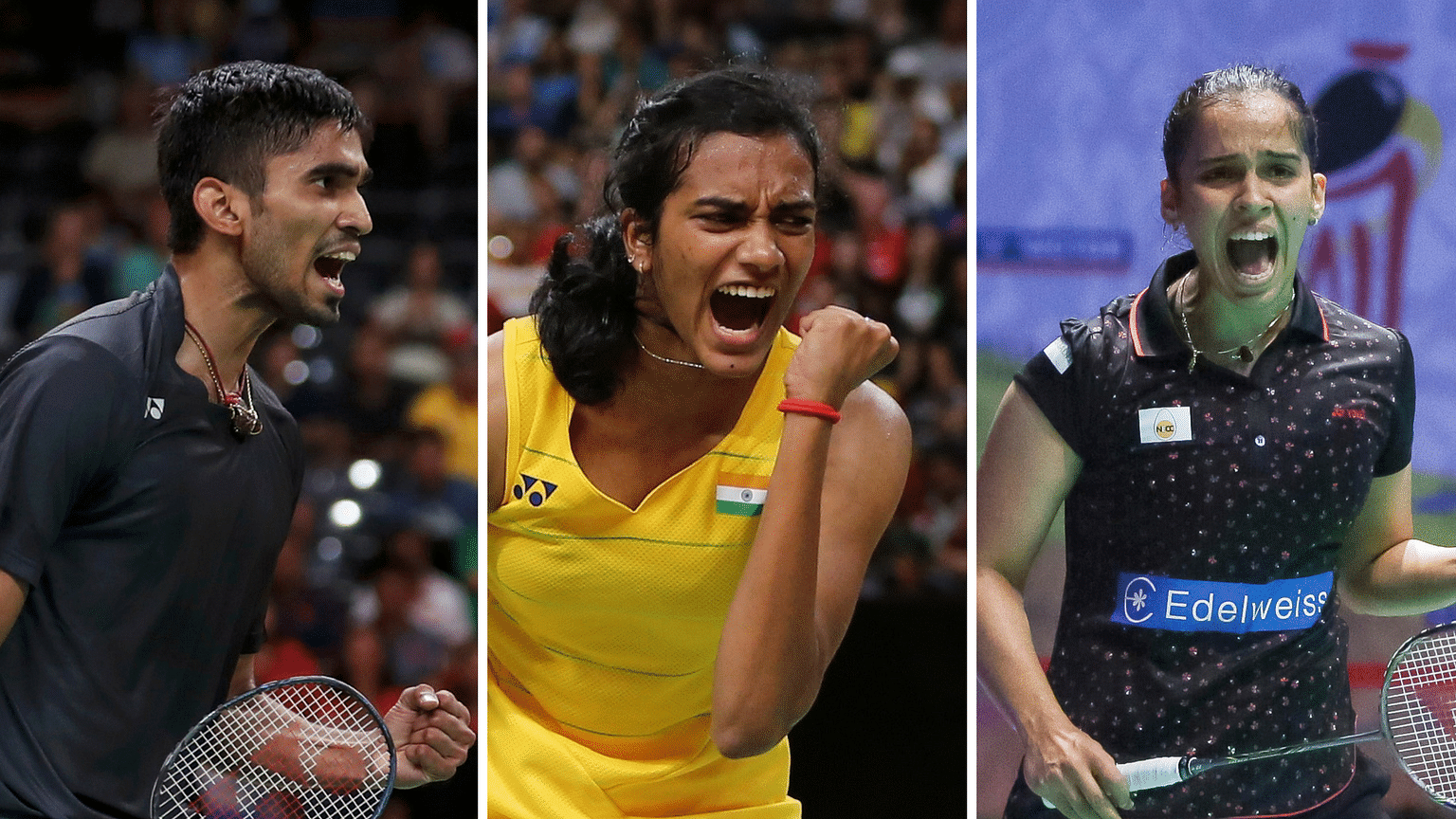 Indian trio of PV Sindhu, Saina Nehwal and Kidambi Srikanth eased into Indonesia Masters’ quarter-final. 