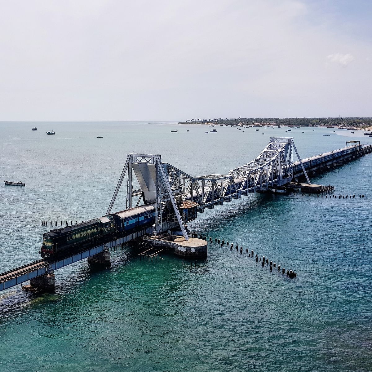 I’d been waiting for this moment ever since I saw a stunning image of a train emerge from India’s first sea bridge.