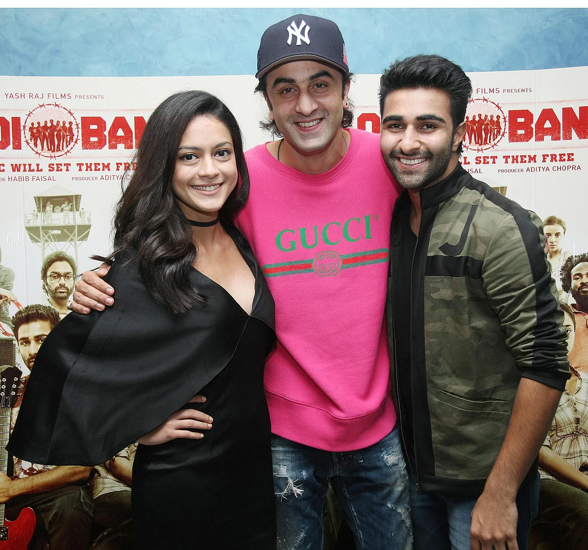Ranbir cheers for Aadar andd Anya Singh.