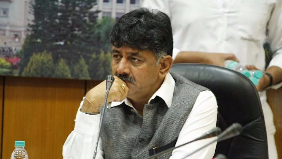 Karnataka Energy Minister DK Shivakumar.