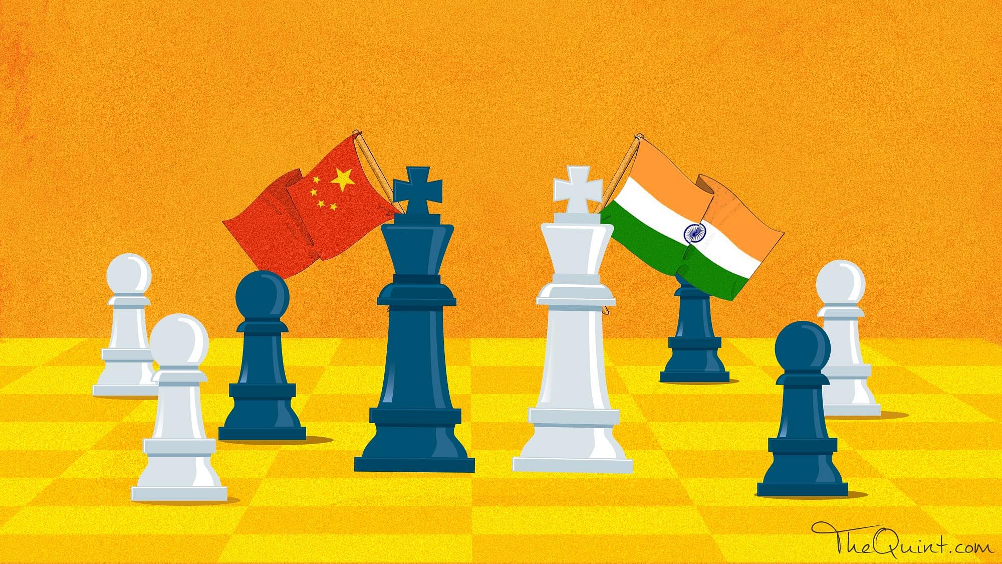 

The Chinese counterpart of ‘shatranj’ is the game of “wei-qui”, based on “surrounding pieces” and “strategic encirclement”.