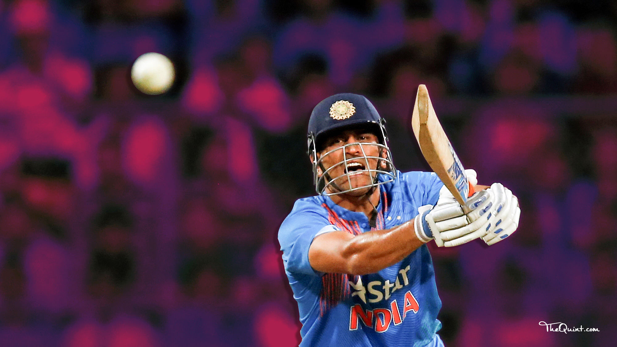 MS Dhoni scored 67 in the Champions Trophy and 154 in the ODI series against West Indies.