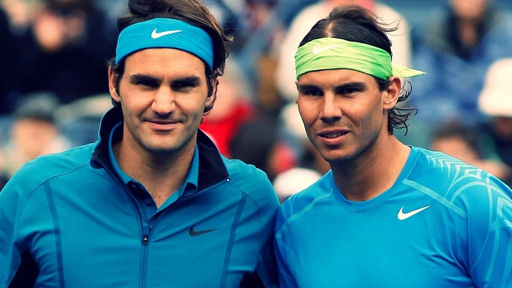 Federer and Nadal. (Photo: Reuters)
