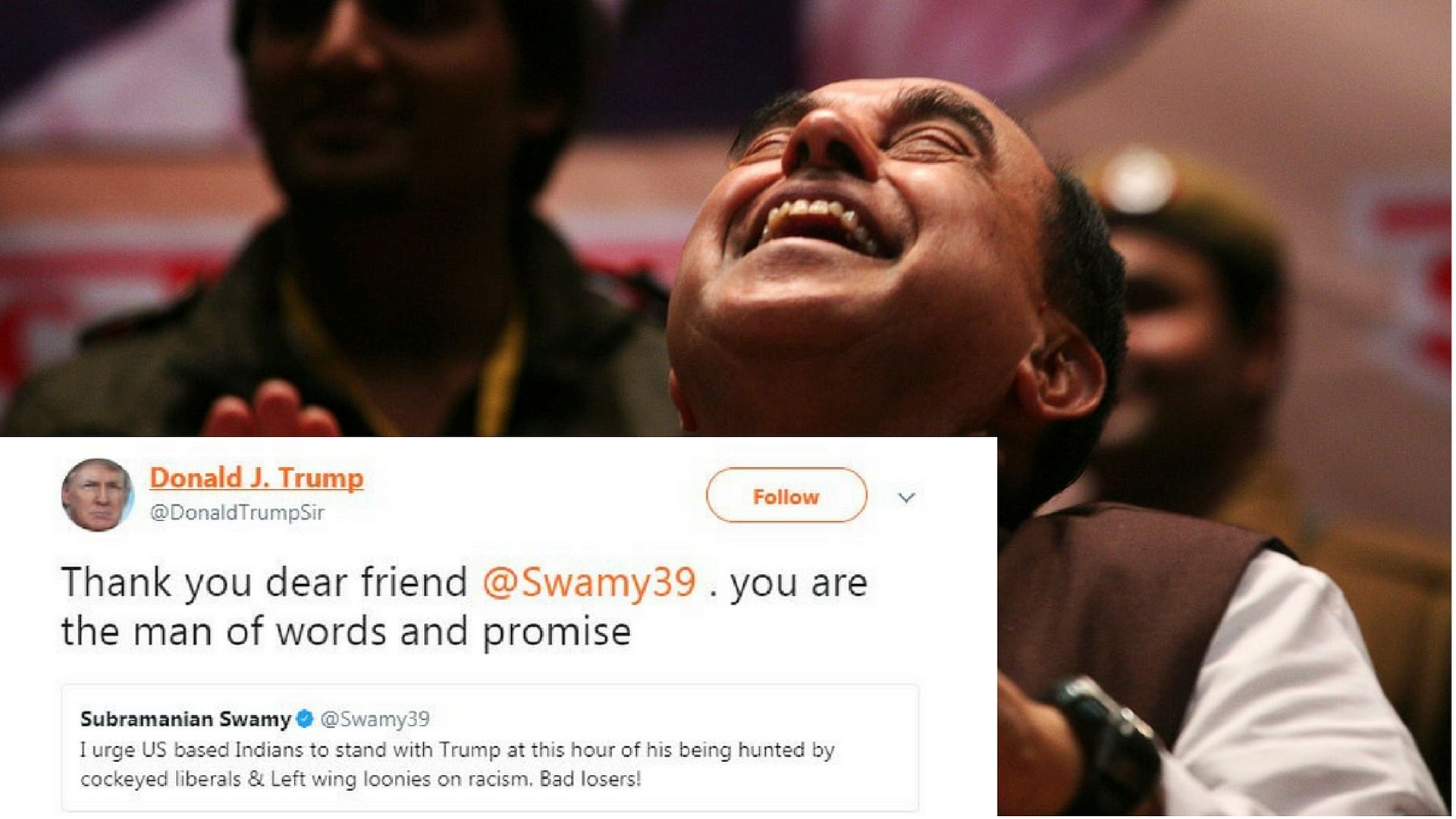 Subramanian Swamy gets trolled