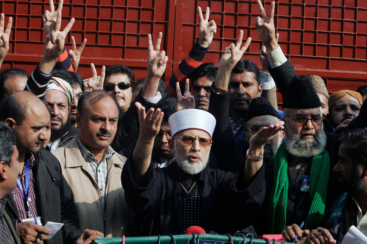 Now and then, Tahir ul-Qadri sees fit to visit Pakistan. This time it was Nawaz Sharif’s ouster that proved tempting