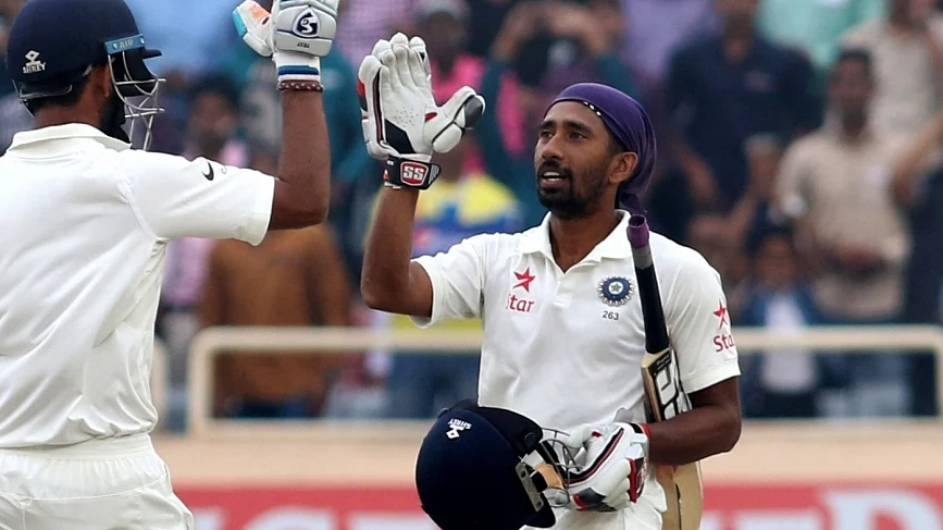 File picture of Wriddhiman Saha.