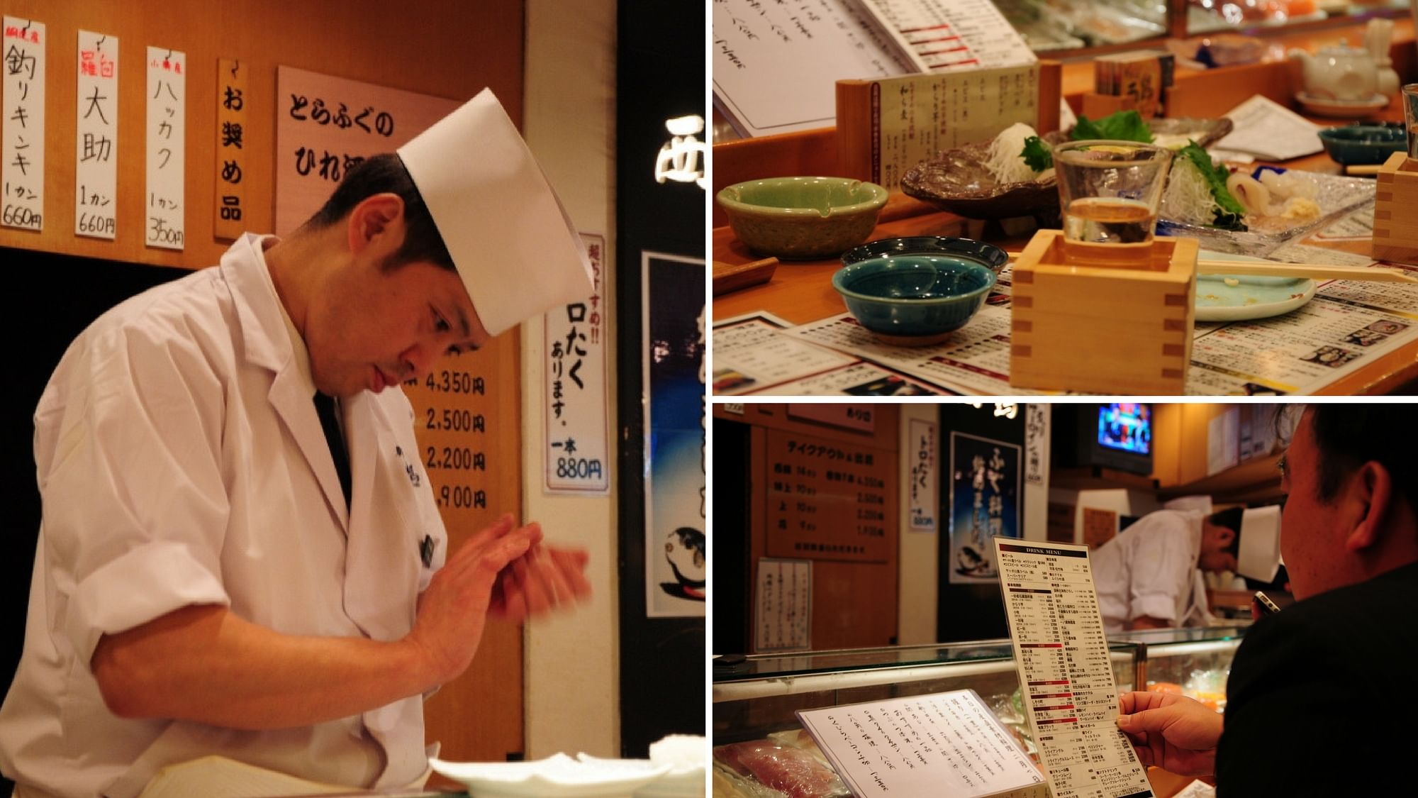 When I watched the taisho prepare sushi for me, he had made me pause and savour the moment.