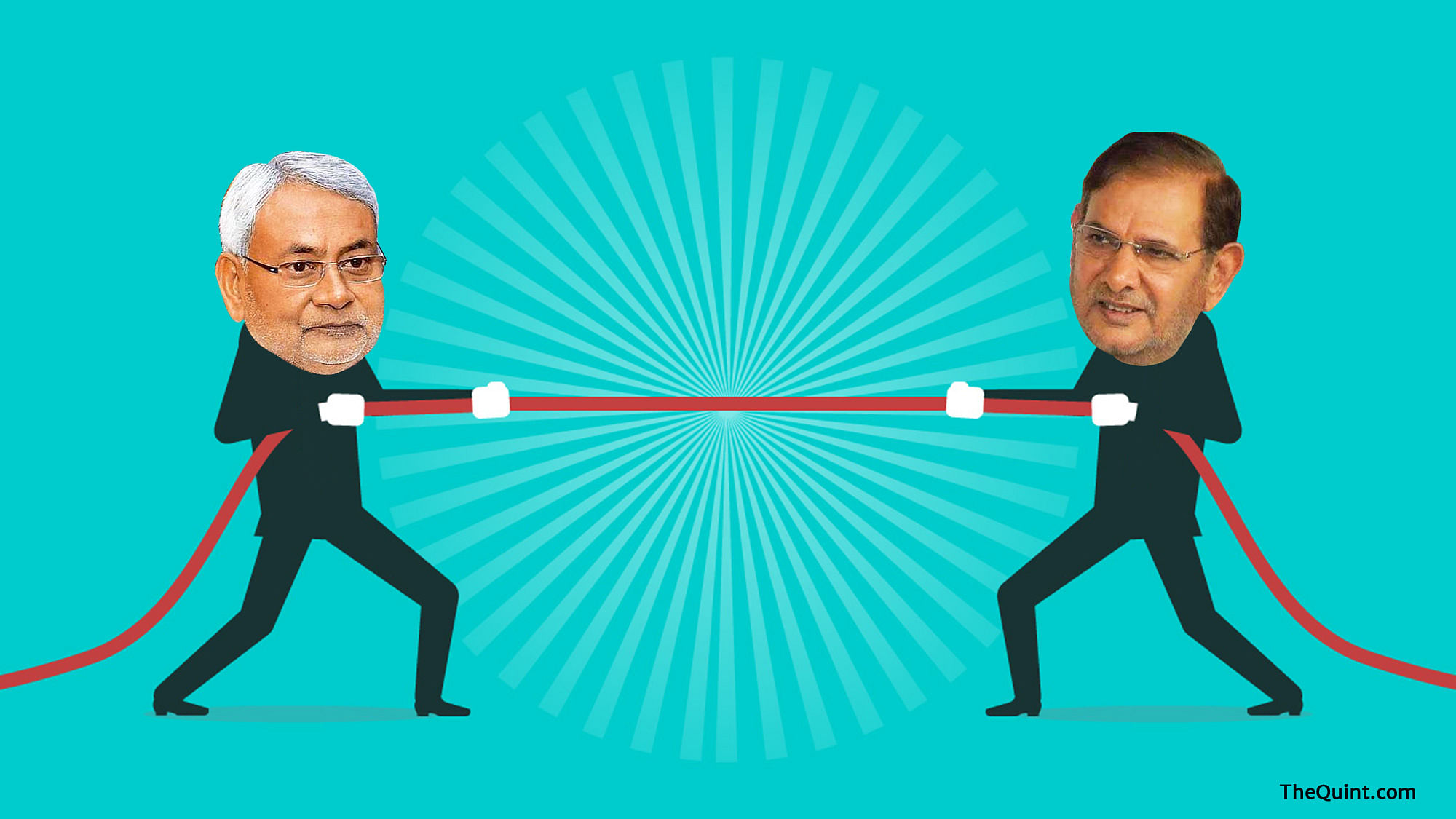 The tussle has begun between the two JP protégés – Sharad Yadav and Nitish Kumar.