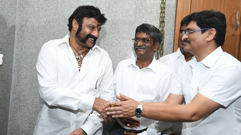 Actor Balakrishna beats his assistant, forces him to pick his shoes up&nbsp;