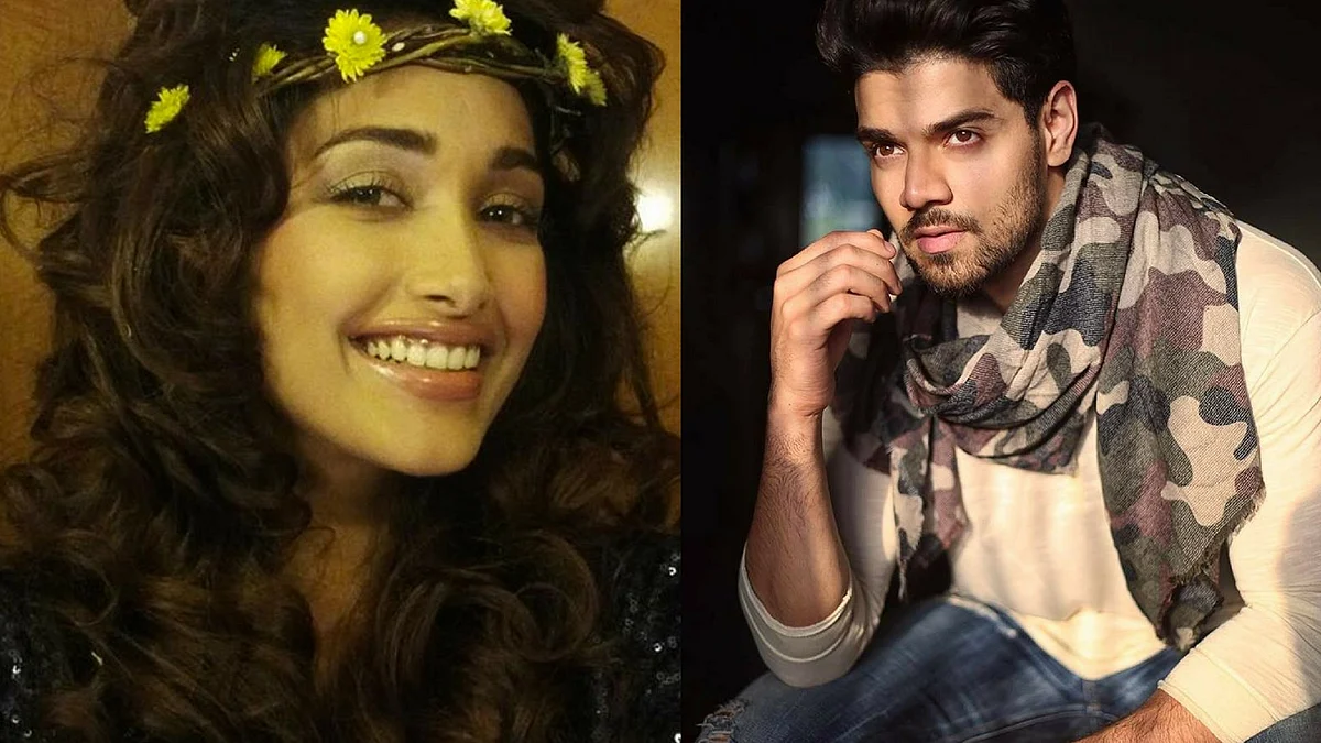Sooraj Pancholi (right) is accused of abetting Jiah Khan’s suicide. 