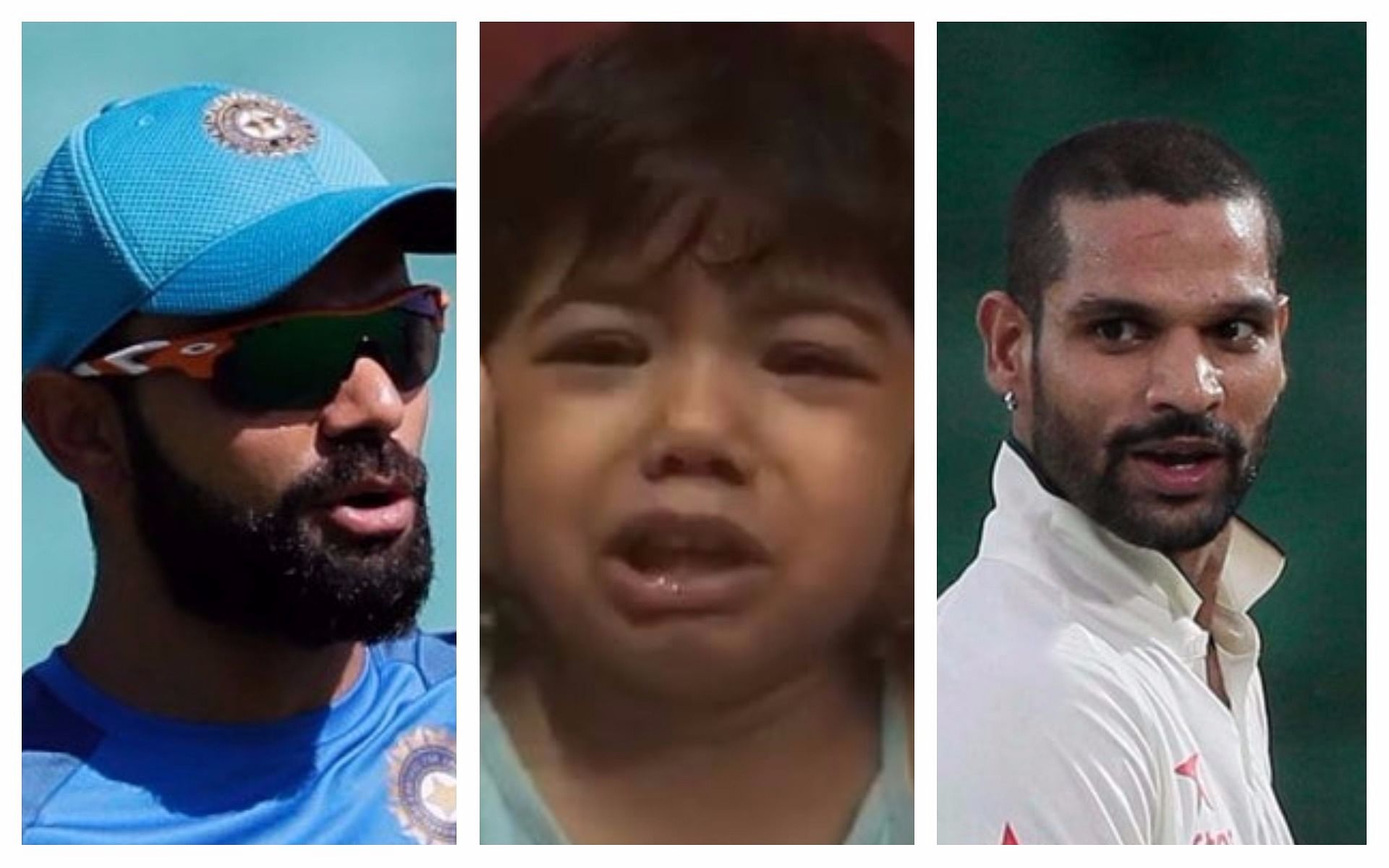Kohli and Dhawan share video of child being scolded and slapped by parent.&nbsp;