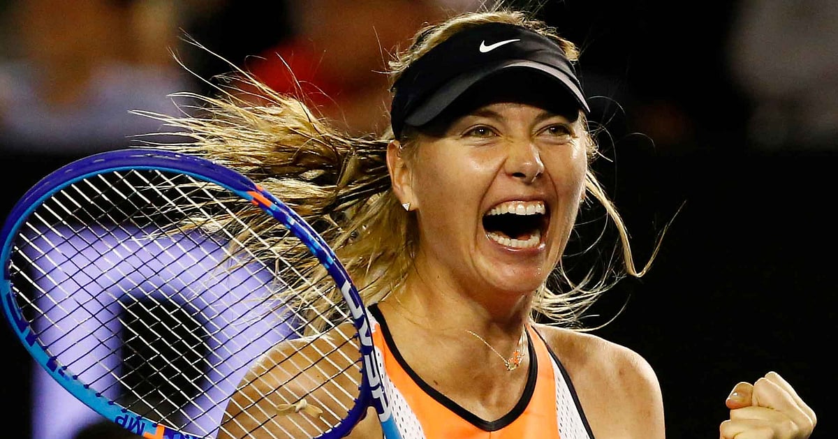 Уильямс прославились в этом виде спорта. Nike Шарапова.