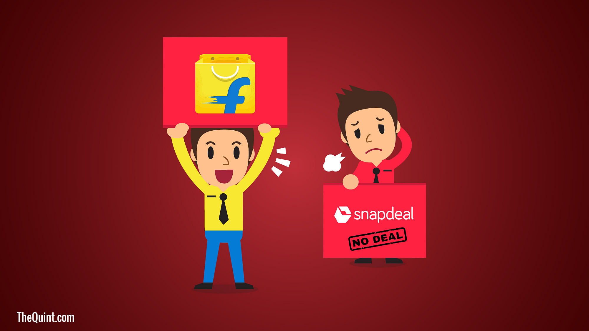 The Flipkart-Snapdeal discussion has come to a standstill now.&nbsp;