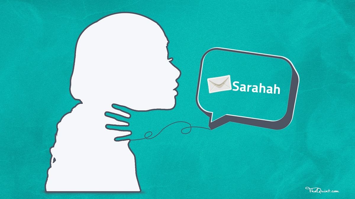 ‘Sarahah’ in Arabic means honesty.