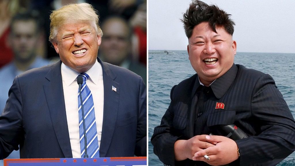US President Donald Trump and North Korean leader Kim Jong-Un.