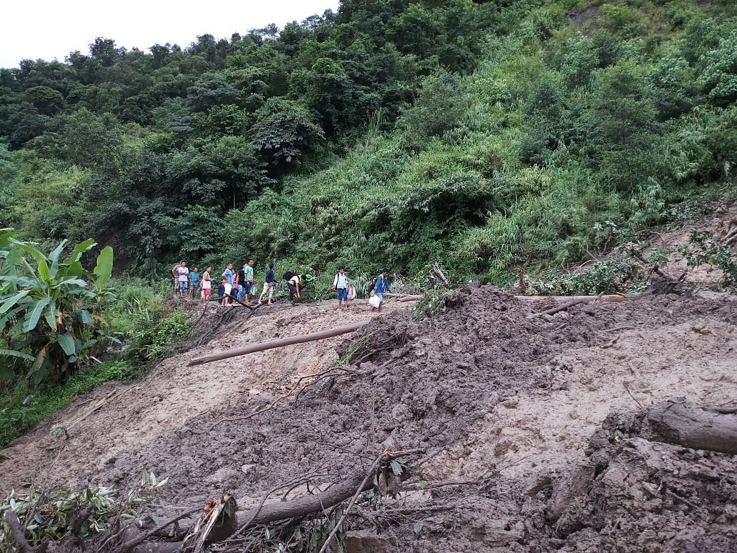

Manipur was recently affected by floods which had inundated arable land and rendered over 30,000 people homeless.