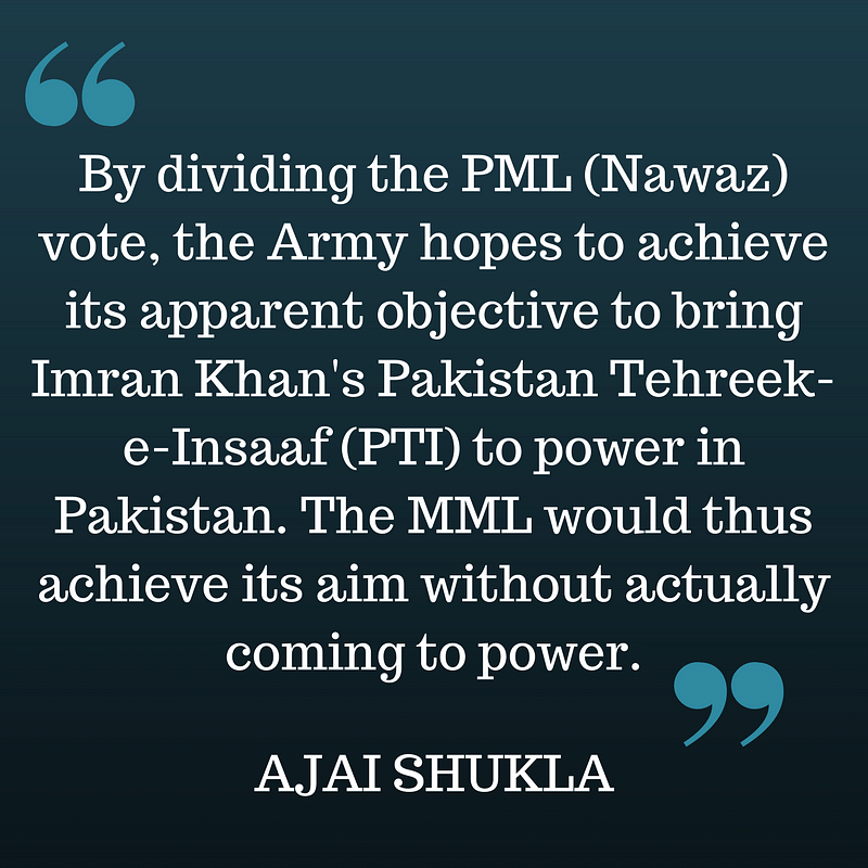 The JuD formed a political party, Milli Muslim League (MML), on 7 August, under Saifullah Khalid’s leadership. 