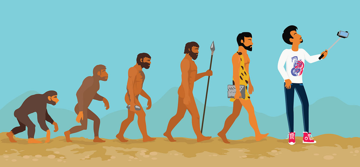 I was discussing the evolution of early man with my 7-year-old son, when he asked me: “So how did women evolve?”