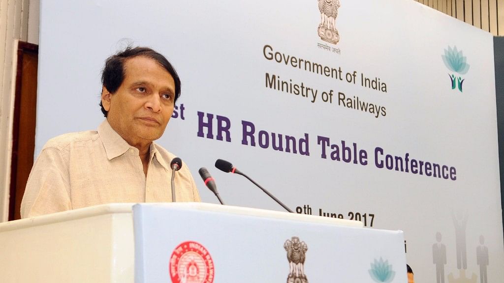 

Railway Minister Suresh Prabhu