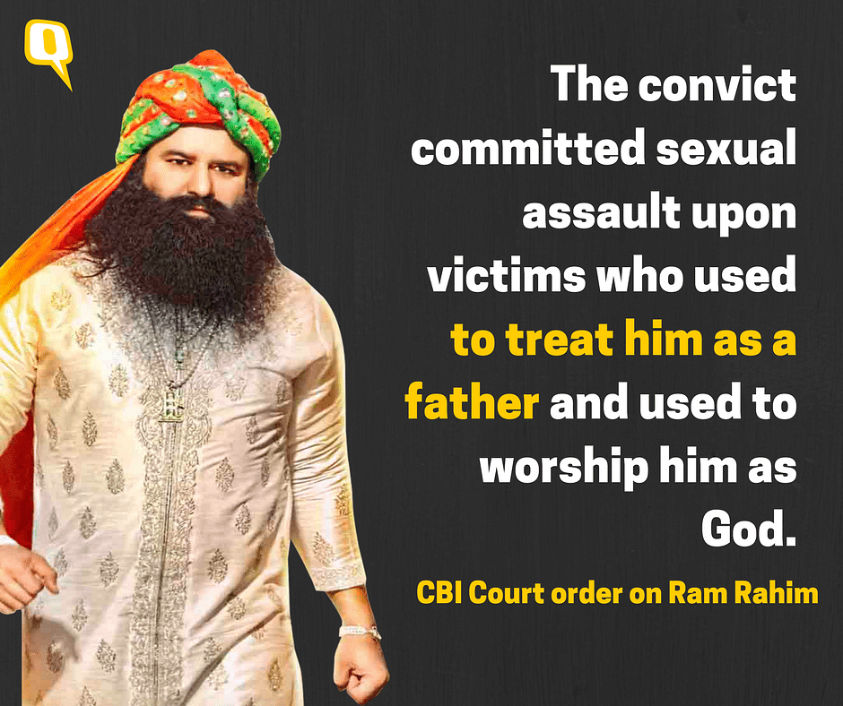The judge Jagdeep Singh, in his court order, reasoned why the godman was granted two decades in the prison.
