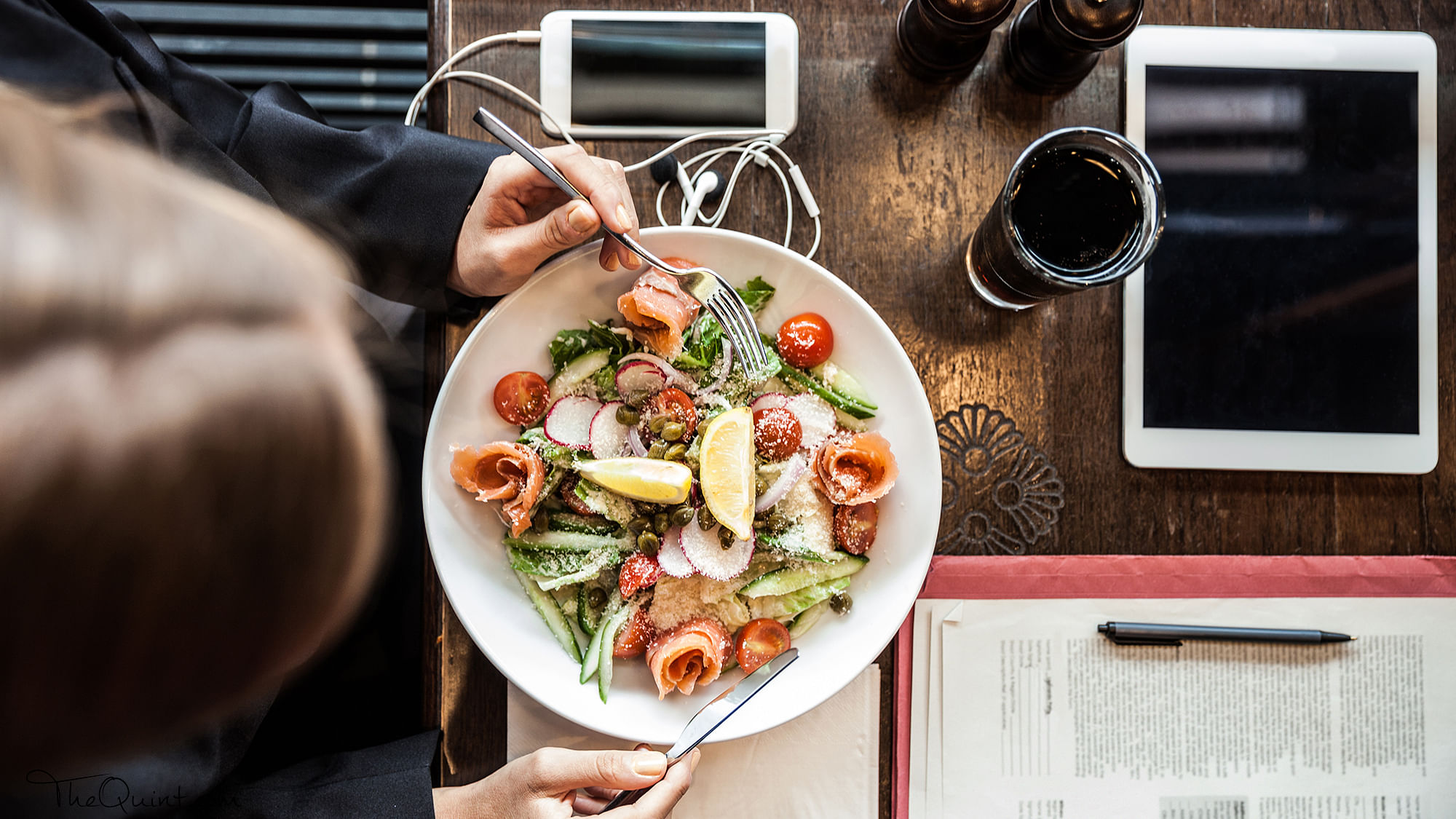The findings published in the journal Cell Metabolism suggest that a good meal can stimulate the release of the feel-good hormone dopamine twice.