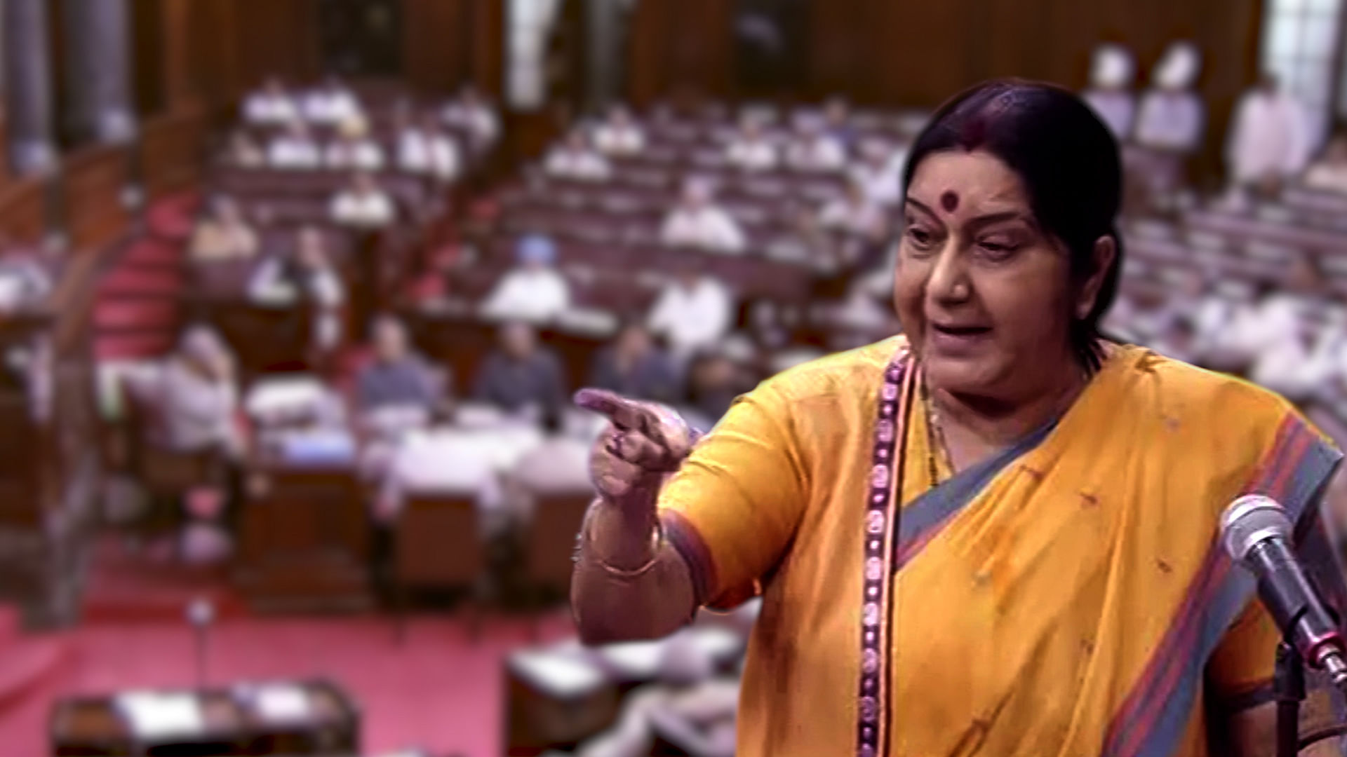 Sushma Swaraj addressed the Upper House on the Doklam standoff and other foreign policy initiatives taken by government of India.