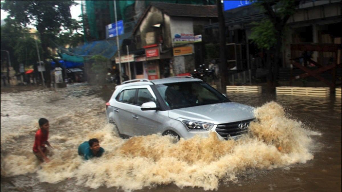 The best advice: Don’t drive your car if the roads are waterlogged. 