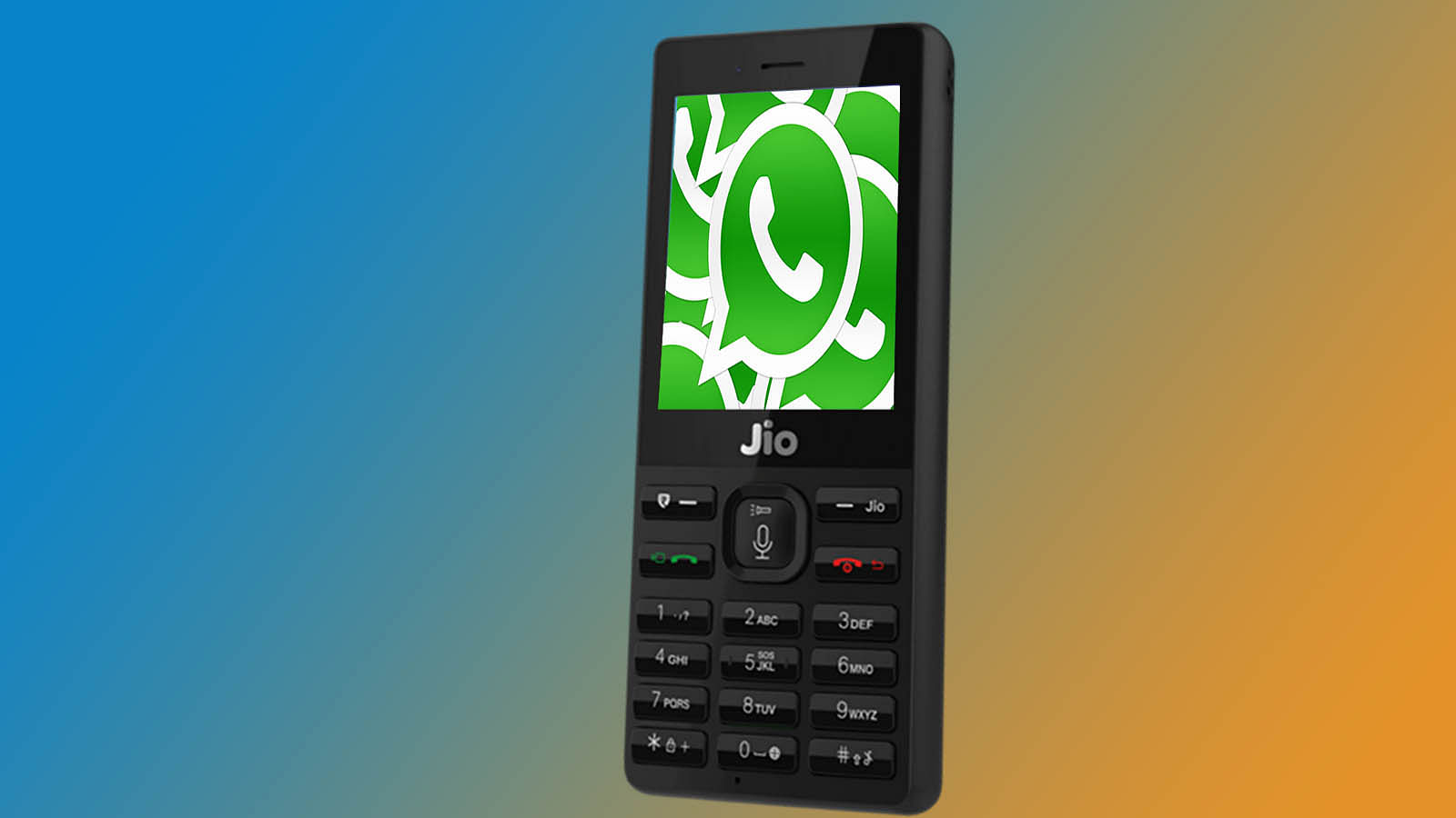 WhatsApp runs on basic devices like JioPhone in India.