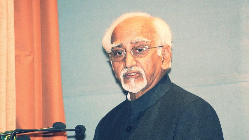 <div class="paragraphs"><p>A file photo of former vice president Mohammad Hamid Ansari.&nbsp;</p></div>