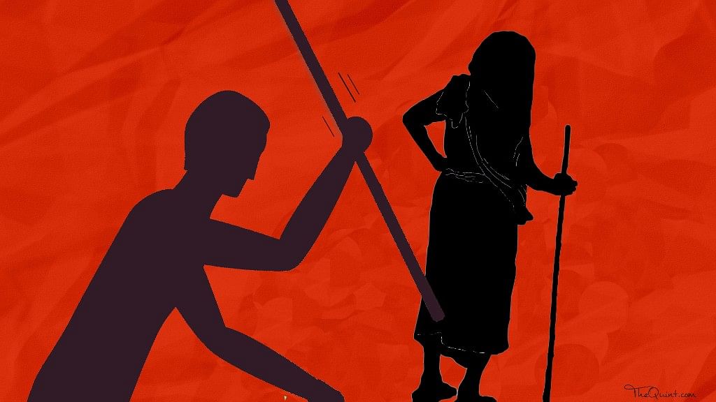 The elderly Dalit woman was beaten up by two men, who suspected her of being responsible for chopping off braids of women.