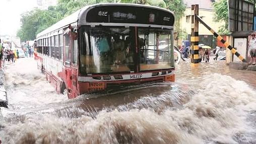 Mumbai floods in 2017.&nbsp;