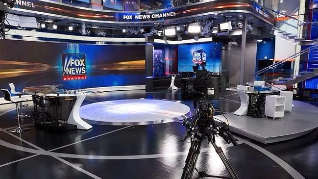 The newsroom at Fox News.