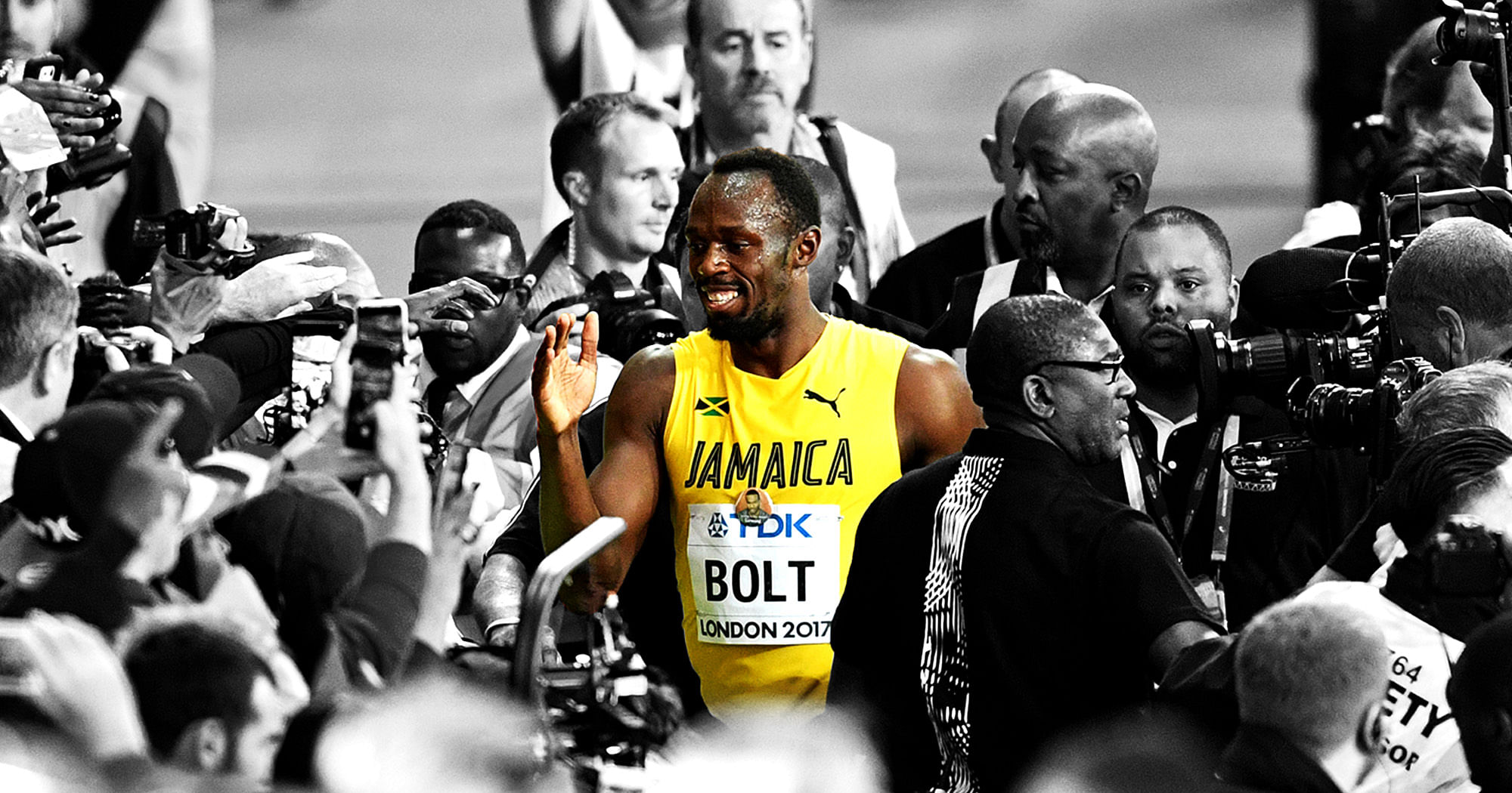 Bolt Posts Olympic Win’s Picture, Captions It ‘Social Distancing’