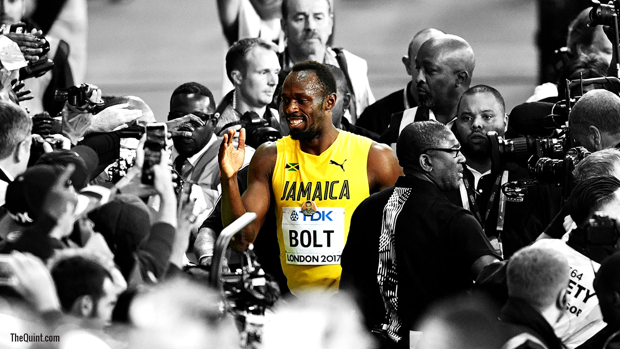 Usain Bolt ran his career’s final race at the World Championships in London in August 2017.