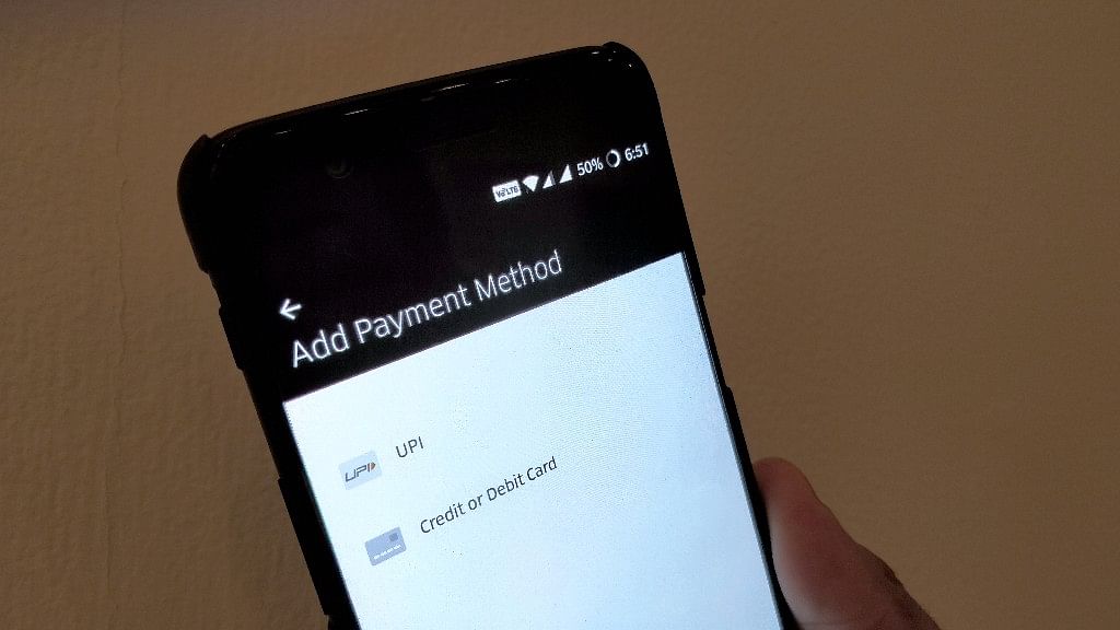 Add UPI payment option for direct transfer on Android phones.&nbsp;