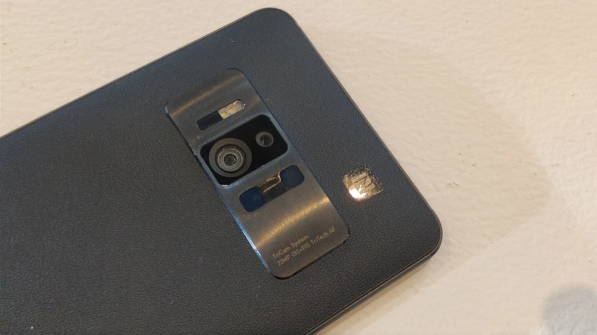 23-megapixel rear camera with OIS and EIS supported. 