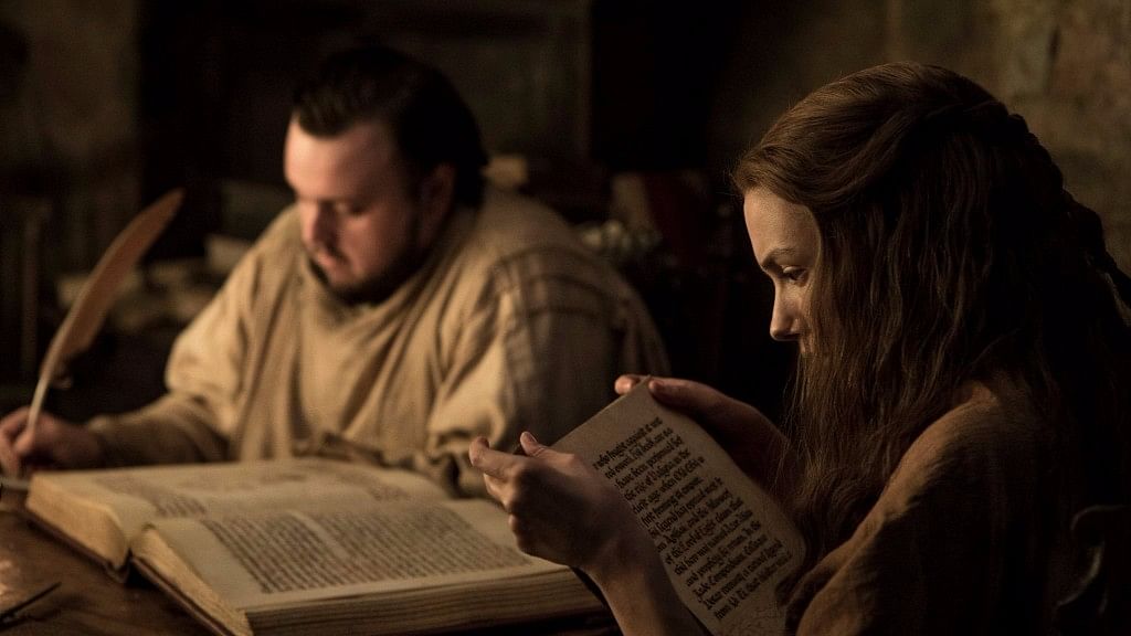 

Samwel Tarly with his wife at the citadel.&nbsp;