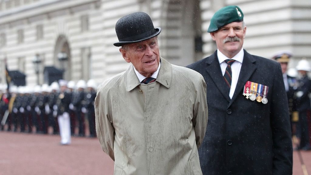 The 96-year-old husband of Britain’s Queen Elizabeth II, Prince Philip made his final solo appearance to mark the finale of the Royal Marines Charity.