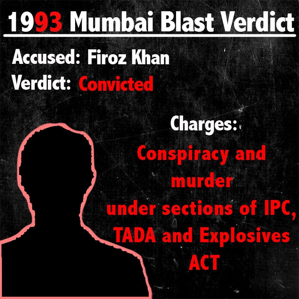 Six persons, including extradited gangster Abu Salem and Mustafa Dossa were convicted by a TADA court in June.