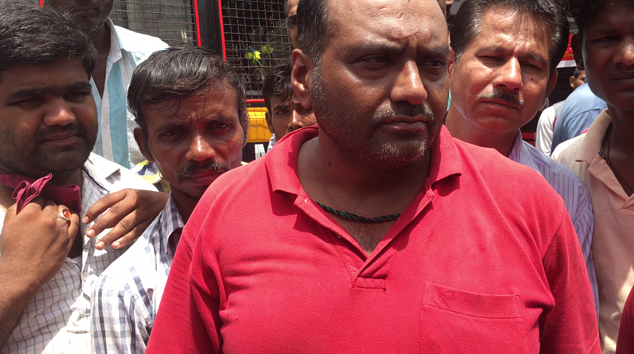 Salman Rizvi waits for information on his brother and sister-in-law.