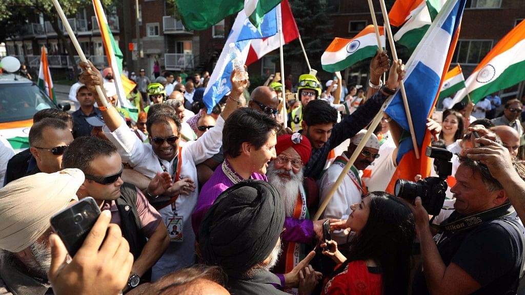 Trudeau celebrating India’s Independence Day&nbsp;