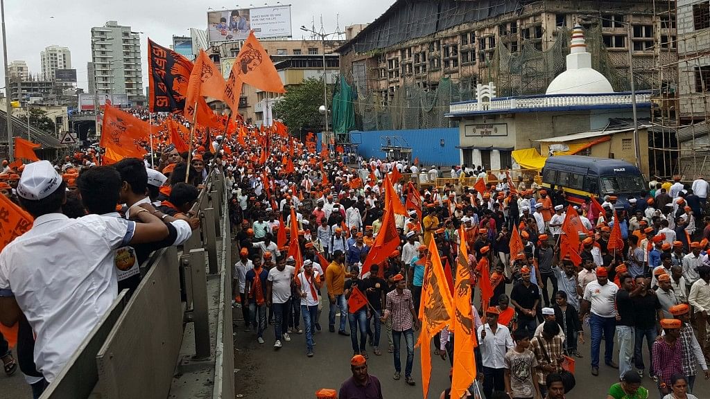 Approximately 3 lakh people attended the final rally held in Mumbai on Wednesday.&nbsp;