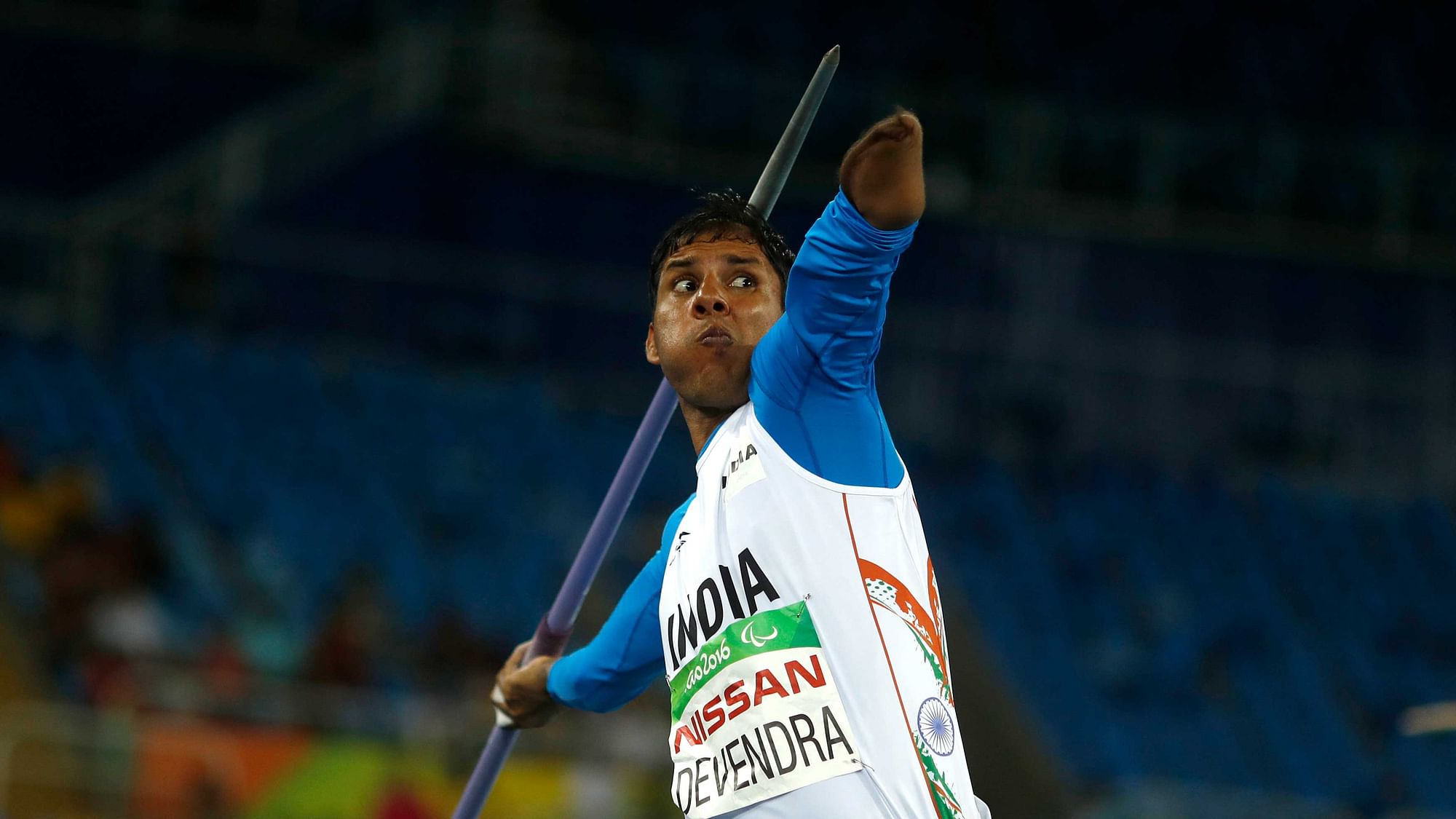 Devendra Jhajharia won a gold medal at the Rio Olympics in javelin throw.