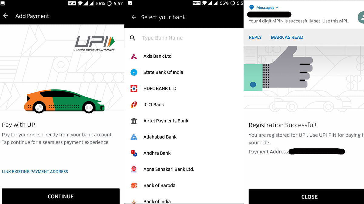 Follow these steps to sign up for UPI on Uber app to pay for your rides. 