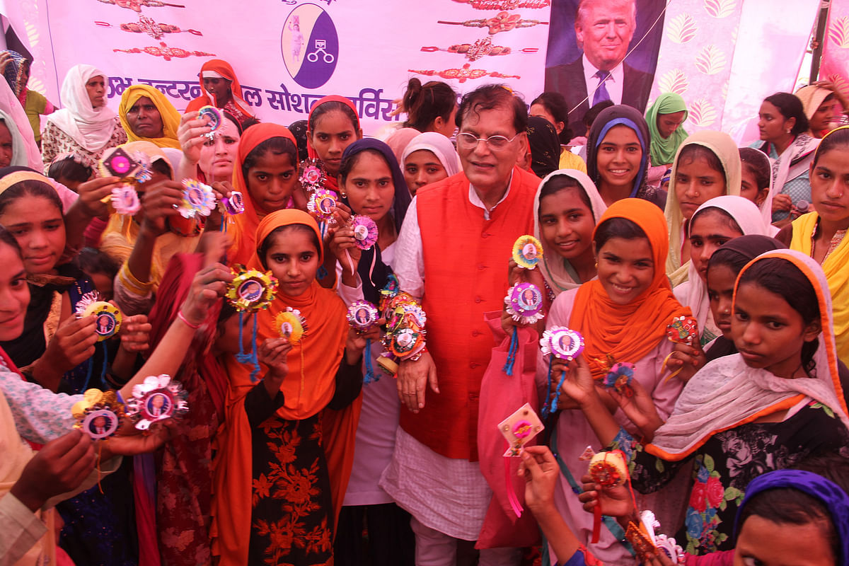 The girls want Modiji to provide facilities of higher secondary so that they can continue their education.