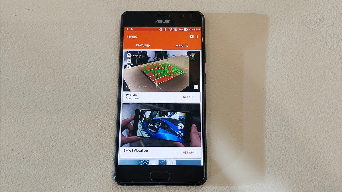 The Tango app store has some interesting AR content. 