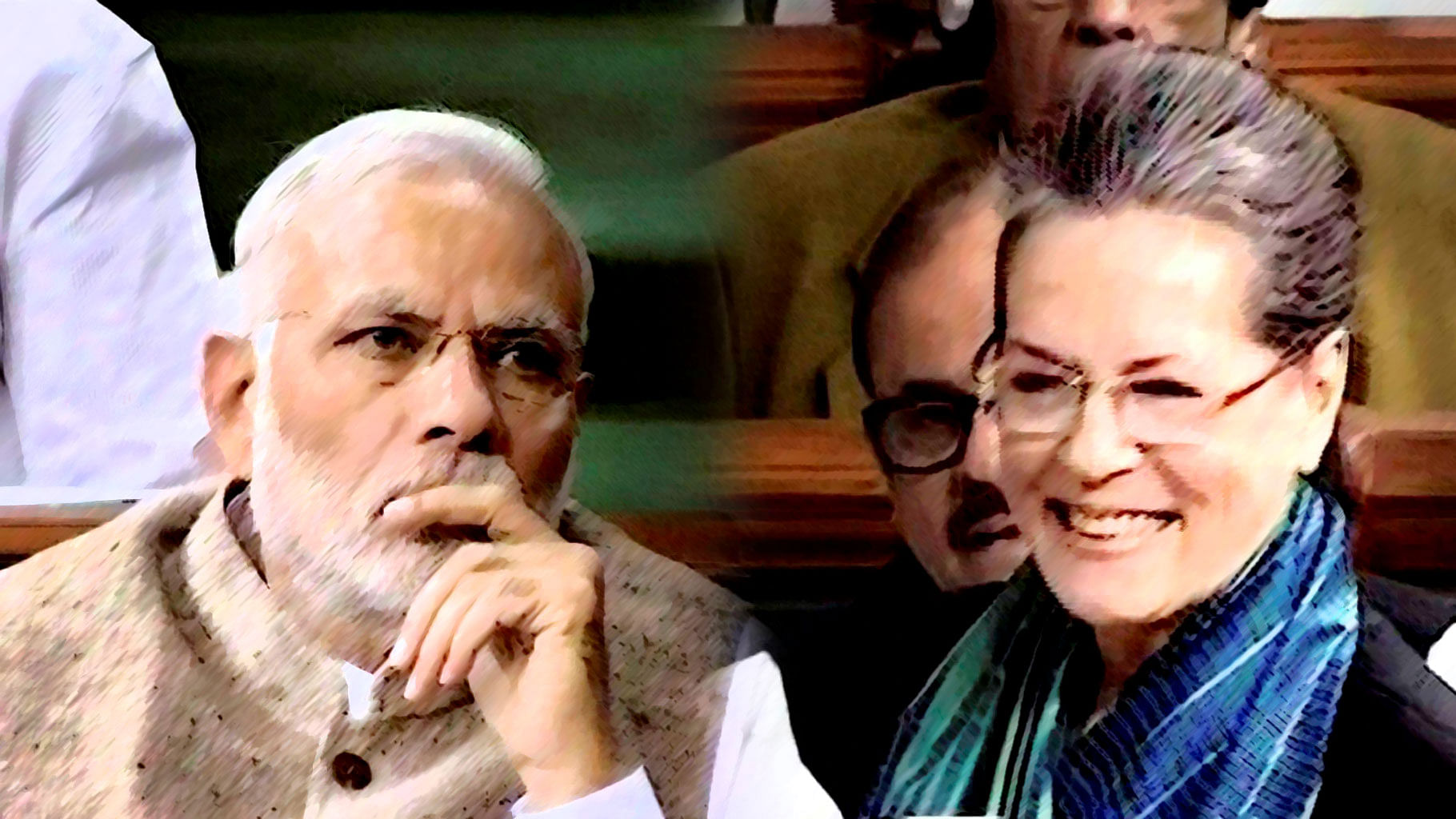 The prime minister was alleging the Congress swindled money in the name of widow pension.