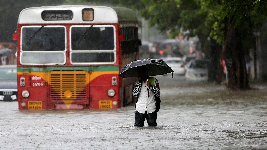 A file photo of rains in Mumbai.