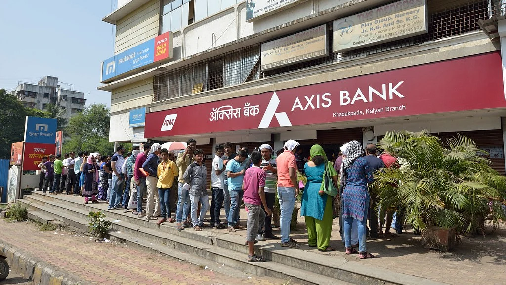 Long queues outside banks and ATMs became a daily affair during demonisation.